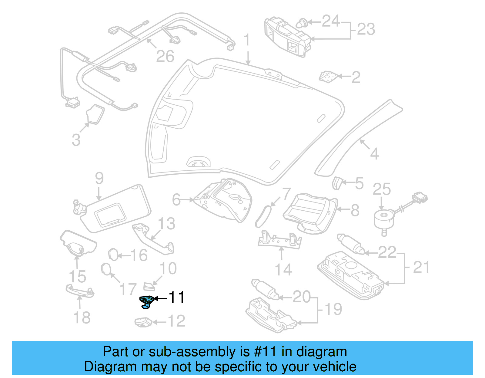 Sun 3B0-857-561-B-Y20 - View 24
