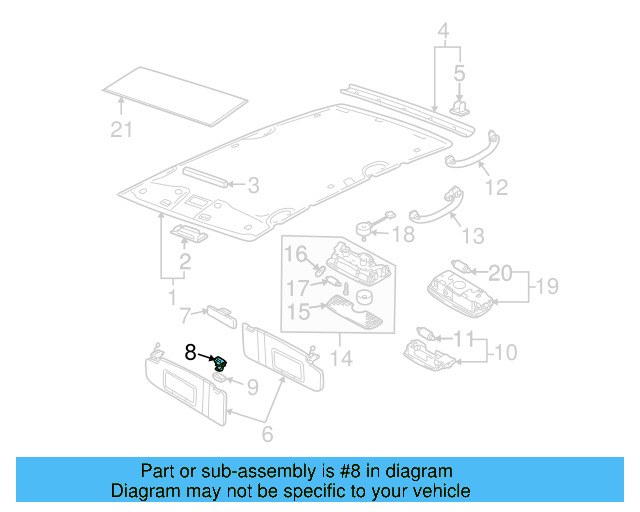 Sun 3B0-857-561-B-Y20 - View 25