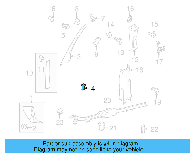 Body A 3B0-858-137 - View 2