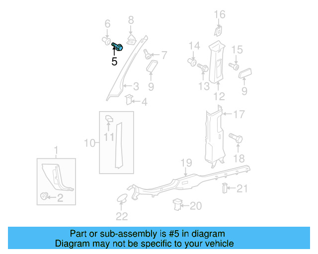 Body A 3B0-858-137 - View 5