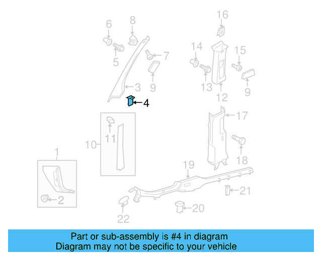 Body A 3B0-858-137 - View 6