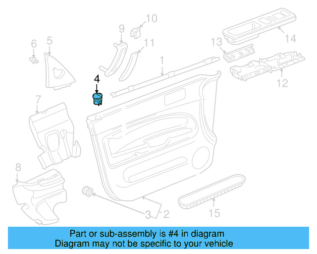 Lock Knob Guide 3B0-867-109-01C - View 36