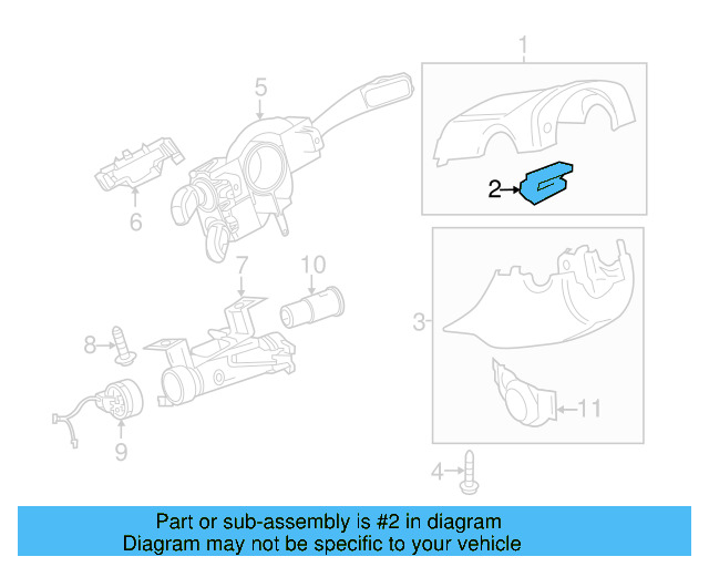 Cluster Cover Retainer Clip 3B0-867-190 - View 73