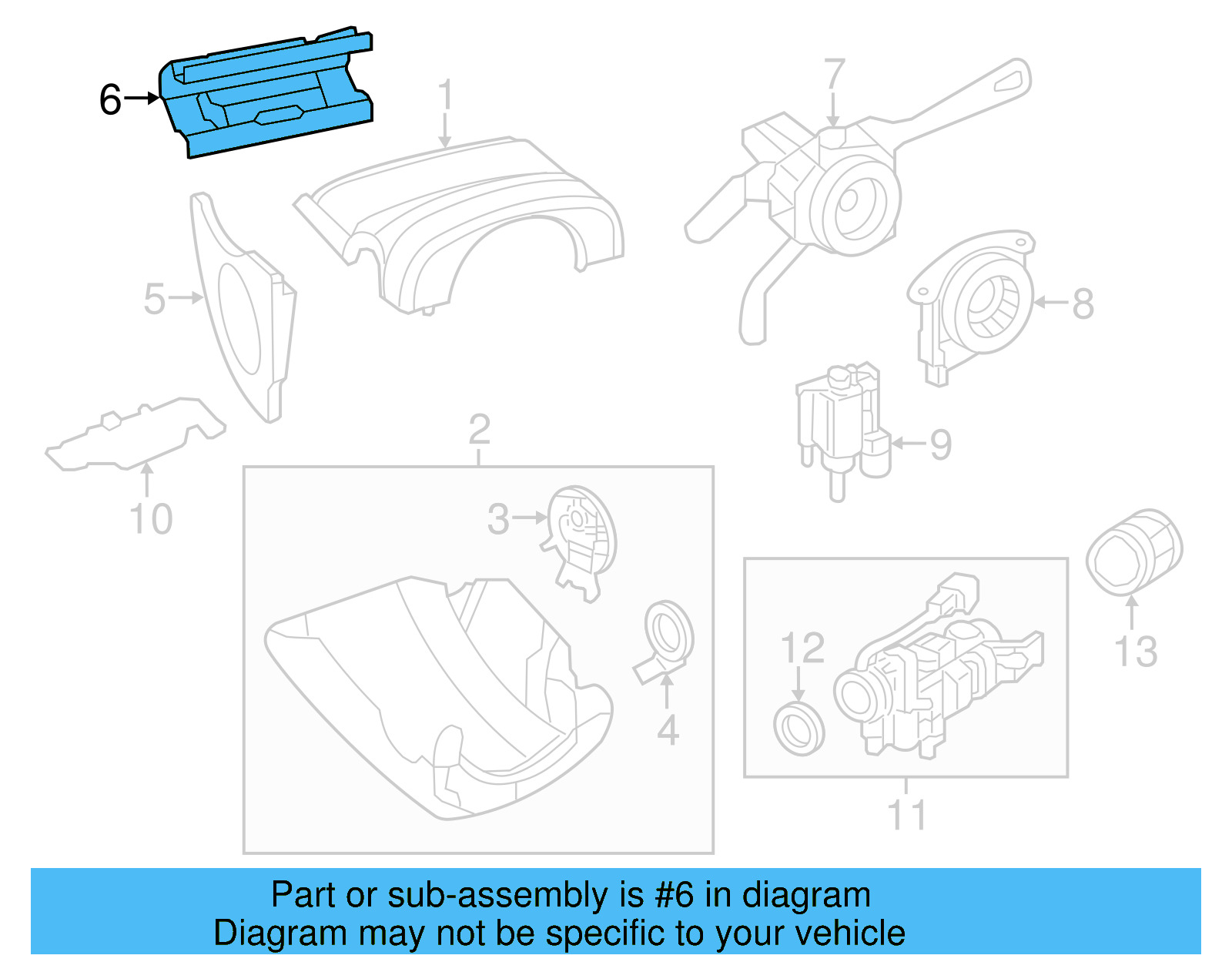 Cluster Cover Retainer Clip 3B0-867-190 - View 89