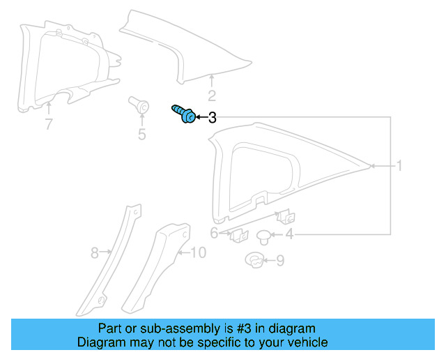 Body A 3B0-867-334 - View 17