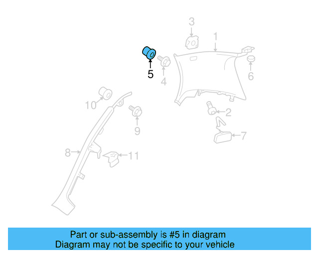 Body A 3B0-867-334 - View 11