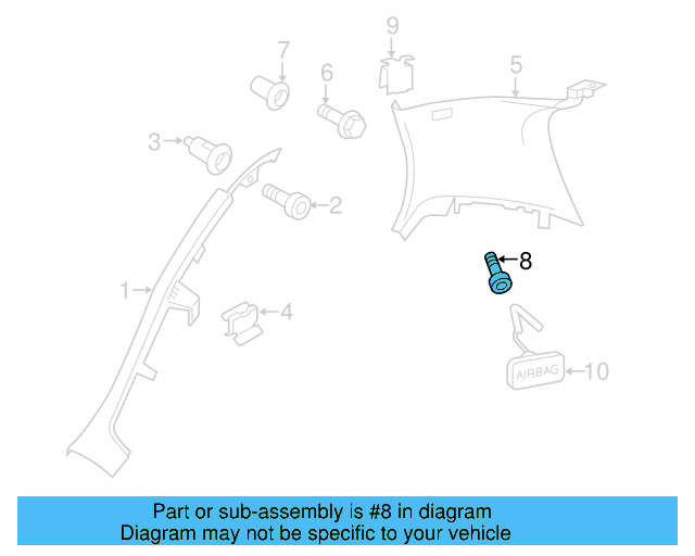 Body B 3B0-867-333 - View 110