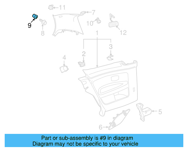 Body A 3B0-867-334 - View 72
