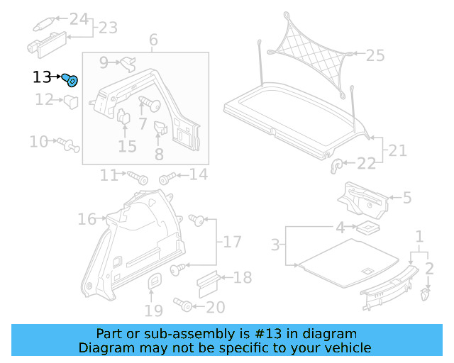 Body A 3B0-867-334 - View 18