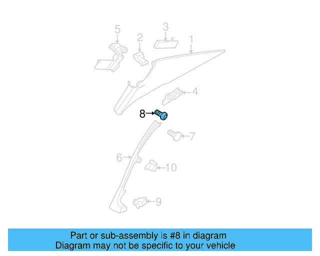 Body A 3B0-867-334 - View 65