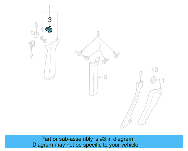 Body A 3B0-867-334 - View 24