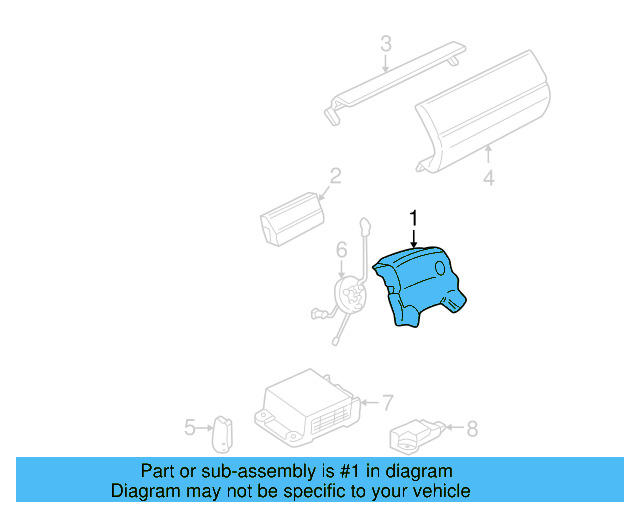 Driver Air Bag 3B0-880-201-BK-4EC - View 25