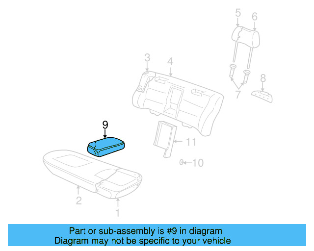 Armrest Pad 3B0-885-875-B