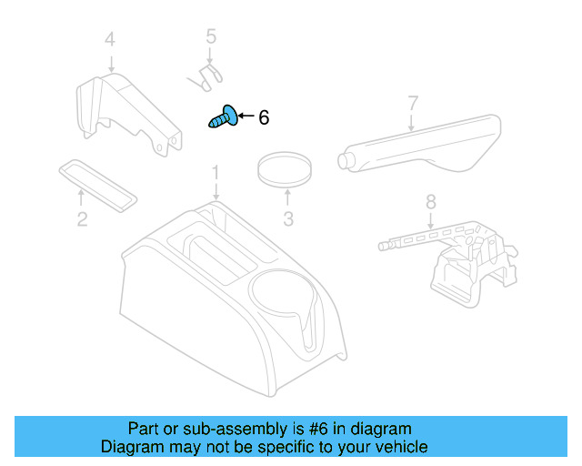 Cover Clip 3B0-885-313 - View 18