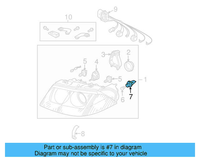 Socket 3B0-953-123-D - View 10