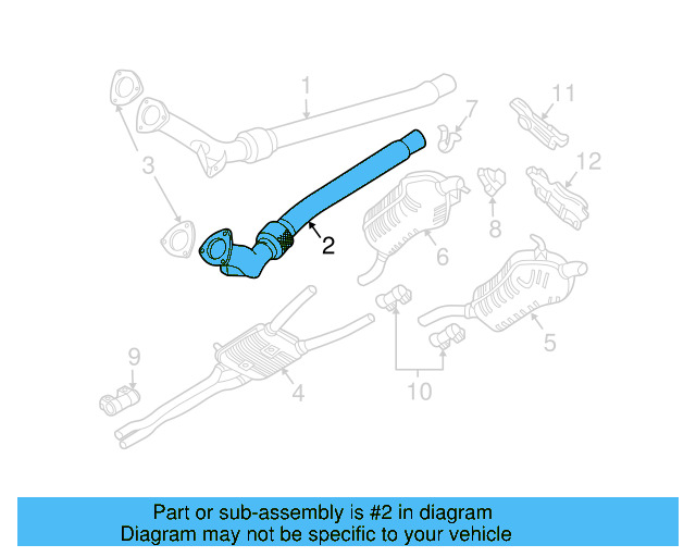 Exhaust Pipe 3B7-253-301-E - View 3