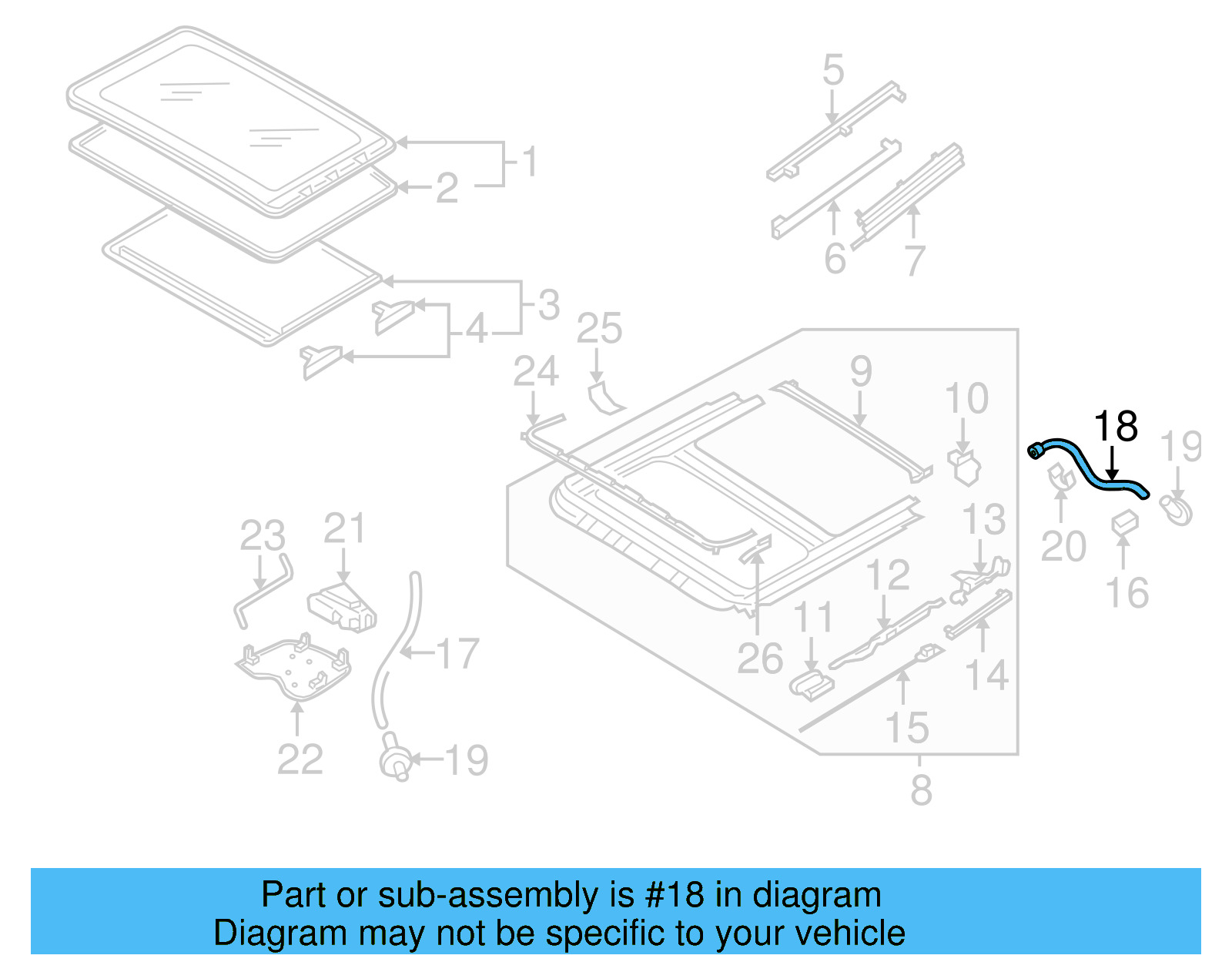 Drain Hose 3B7-877-233