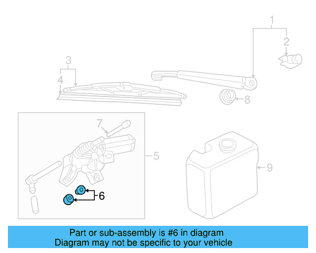 Wiper Motor Bushing Kit 3B9-998-754 - View 57