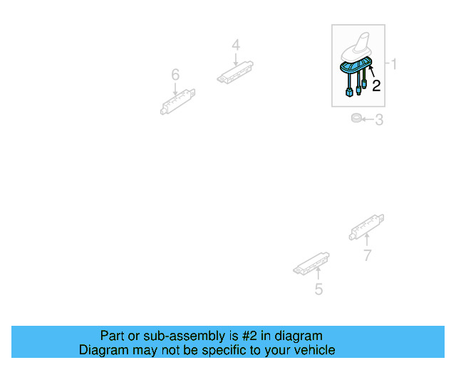 Radio Antenna Mast Gasket 3C0-035-349-A - View 9