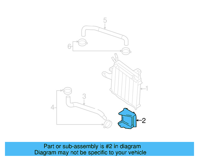 Air Duct 3C0-121-333 - View 2