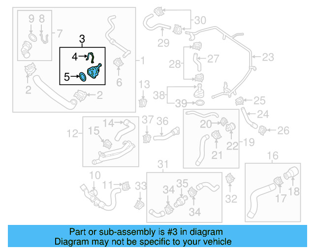 Upper Coupling 3C0-122-291 - View 87