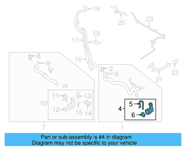 Upper Coupling 3C0-122-291 - View 81