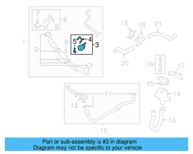 Upper Coupling 3C0-122-291 - View 60