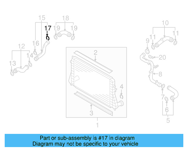 Connector Hose Seal 3C0-145-117-B - View 35