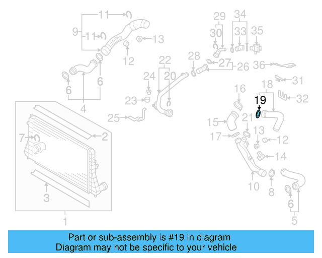 Connector Hose Seal 3C0-145-117-B - View 20
