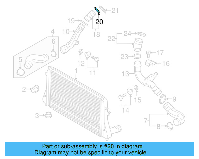 Connector Hose Seal 3C0-145-117-D - View 52