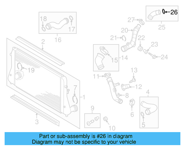 Connector Hose Seal 3C0-145-117-D - View 50