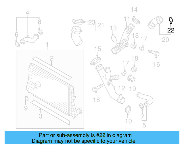 Connector Hose Seal 3C0-145-117-D - View 12