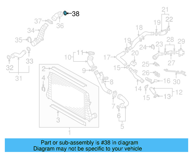 Connector Hose Seal 3C0-145-117-D - View 13
