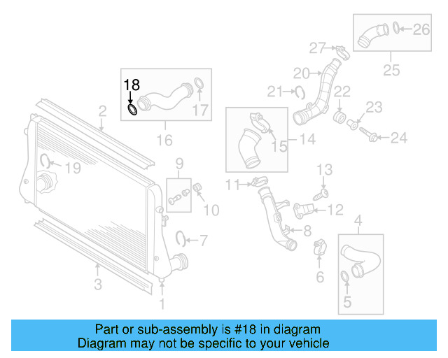 Connector Hose Seal 3C0-145-117-D - View 54