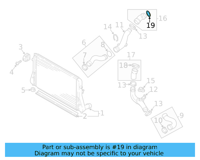 Connector Hose Seal 3C0-145-117-D - View 25