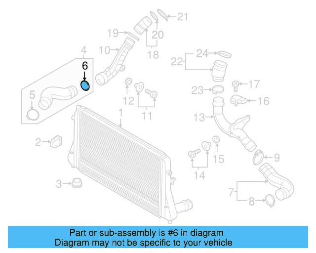 Connector Hose Seal 3C0-145-117-D - View 56