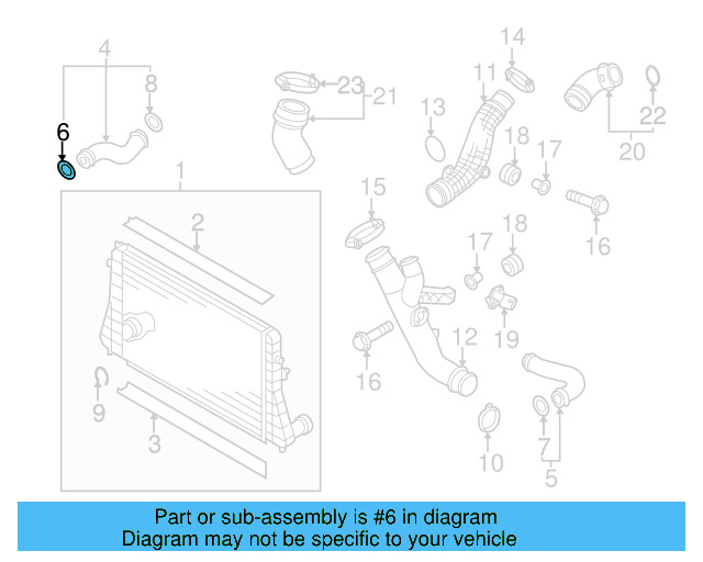 Connector Hose Seal 3C0-145-117-D - View 48