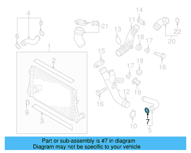Pressure Hose Seal 3C0-145-117-H - View 36