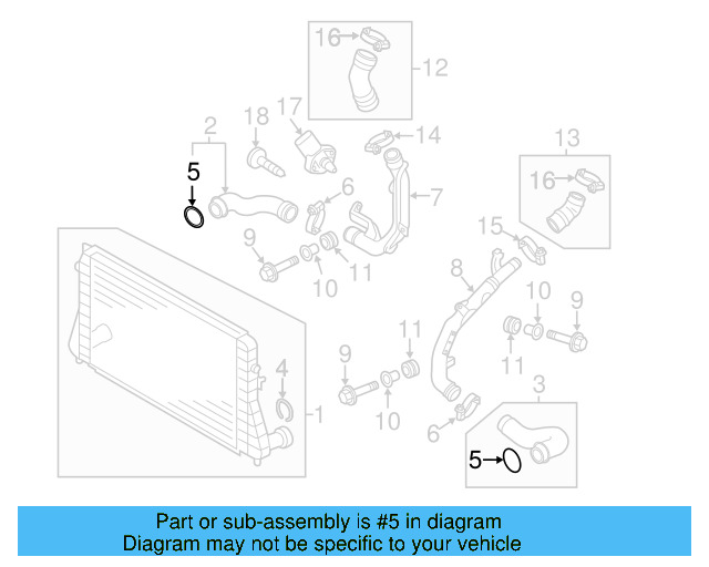 Pressure Hose Seal 3C0-145-117-H - View 47