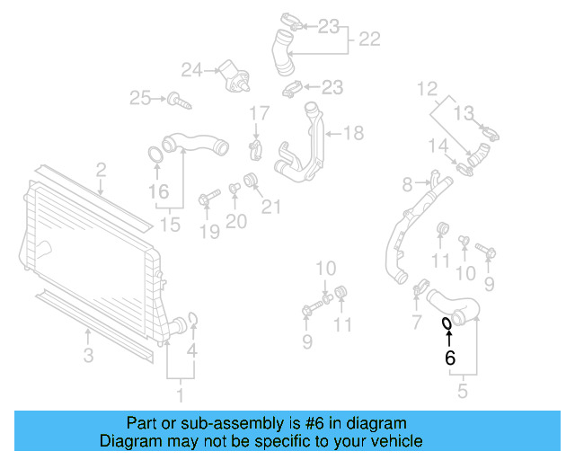 Pressure Hose Seal 3C0-145-117-H - View 63