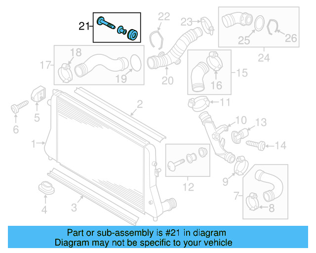 Air Pipe Bolt Assembly 3C0-145-830 - View 22