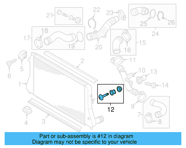 Air Pipe Bolt Assembly 3C0-145-830 - View 23