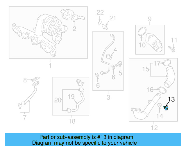 Air Pipe Bolt Assembly 3C0-145-830 - View 99
