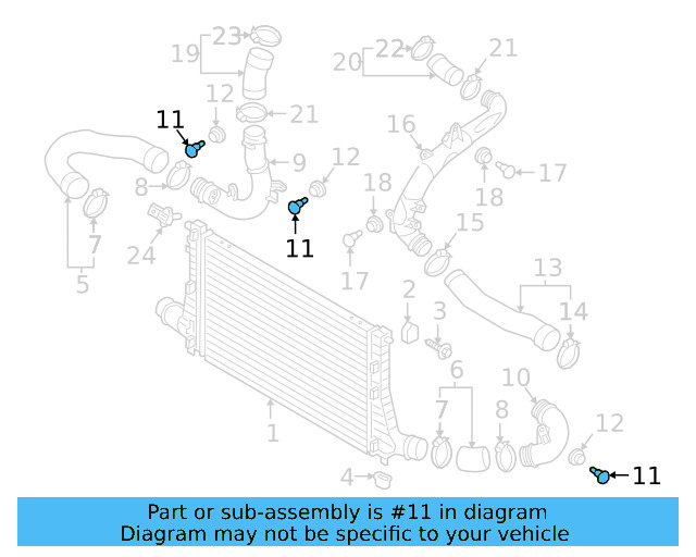 Air Pipe Bolt Assembly 3C0-145-830 - View 24