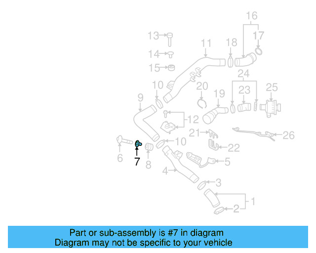 Air Pipe Bolt Assembly 3C0-145-830 - View 140