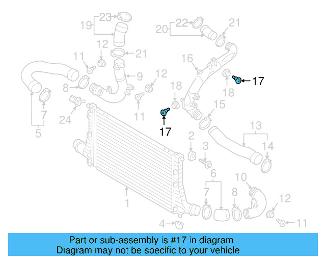Air Pipe Bolt Assembly 3C0-145-830 - View 88