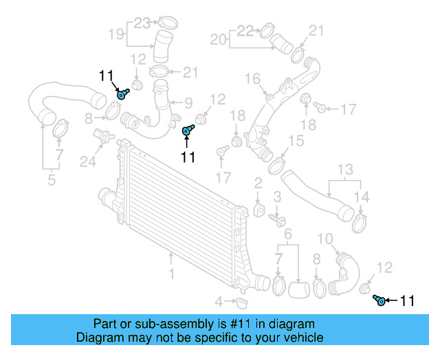 Air Pipe Bolt Assembly 3C0-145-830 - View 89