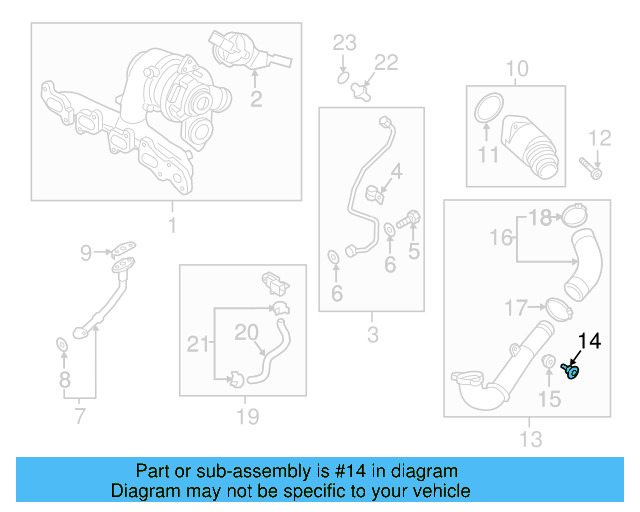 Air Pipe Bolt Assembly 3C0-145-830 - View 120