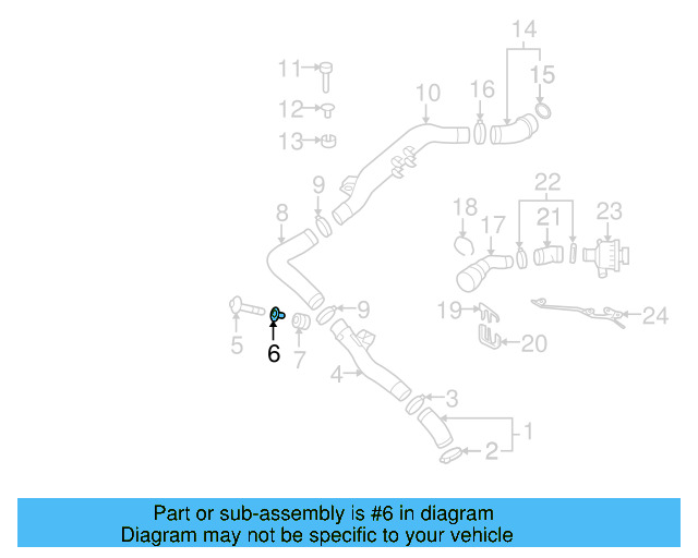 Air Pipe Bolt Assembly 3C0-145-830 - View 27