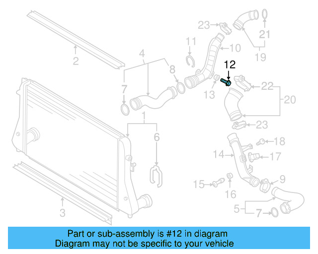 Air Pipe Bolt Assembly 3C0-145-830 - View 35